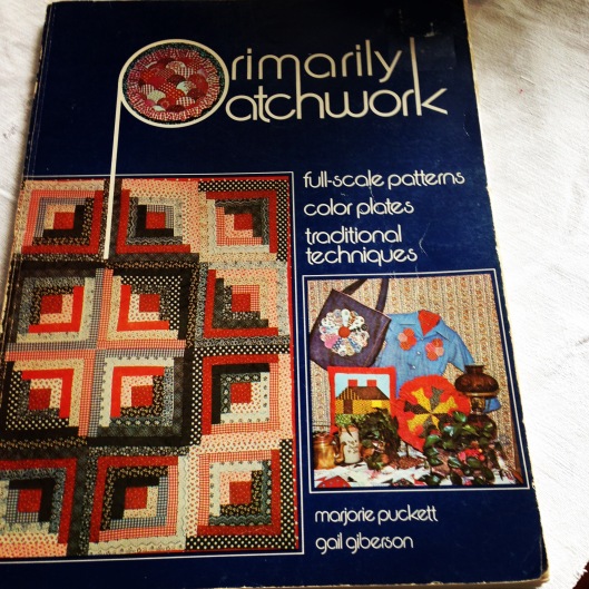 Primarily Patchwork published in 1975 includes detailed construction method of foundation piecing log cabin quilts