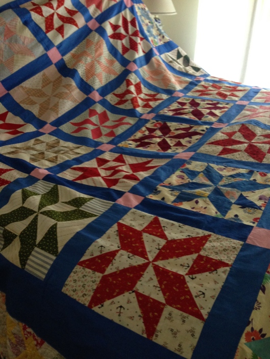 The Variable Star Quilt Top