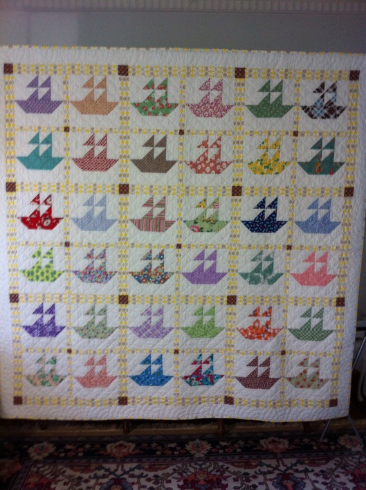 Sail Into Dreamtime - a quilt for Summer