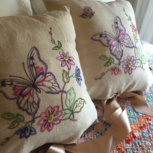 Vintage cushion covers